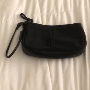 Black Coach Wristlet